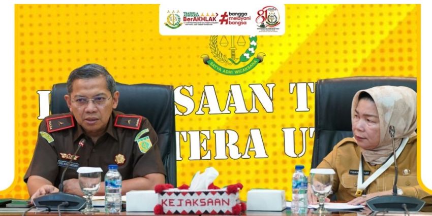 Wakajati Sumut Pimpin Rakor Bersama Dinas Koperasi Sumut, Bahas UKM