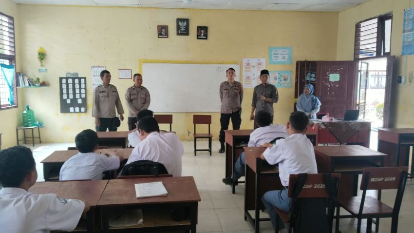 Police Go To School, Polres Tanjungbalai Ajak Pelajar Lawan Bullying dan Bijak Bermedia Sosial