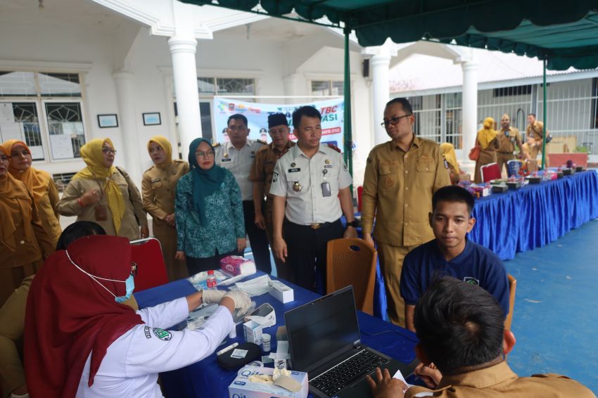 Deteksi Dini TB di Lapas Tanjungbalai, 24 WBP Suspect dari 78 yang Diperiksa