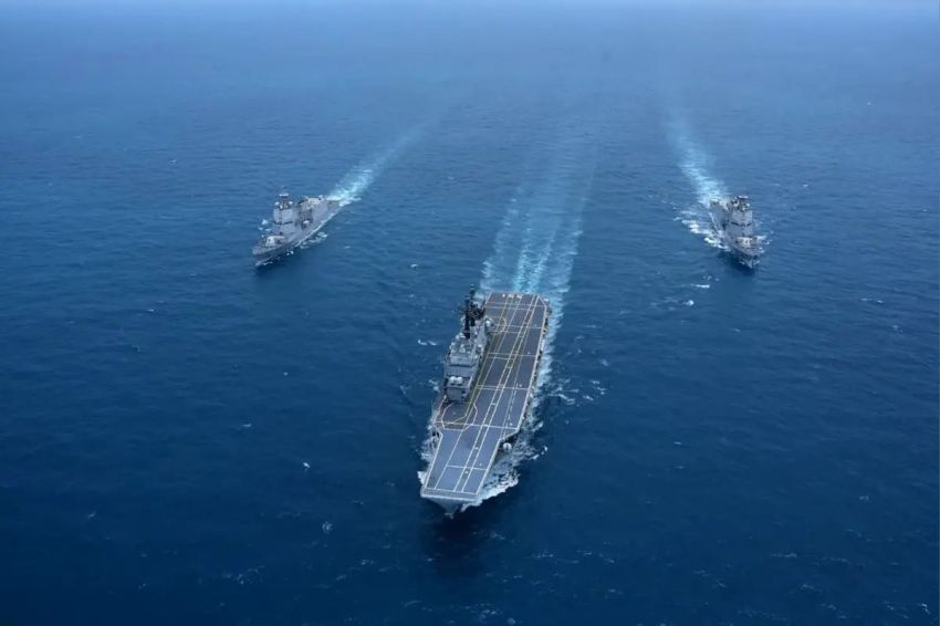 Kapal Induk Garibaldi Merapat ke Jakarta 18 September, Dikawal Dua KRI