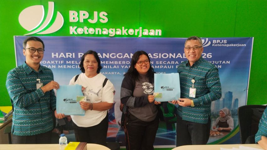 Peringati Harpelnas, BPJS Ketenagakerjaan Taput Beri Pelayanan Spesial