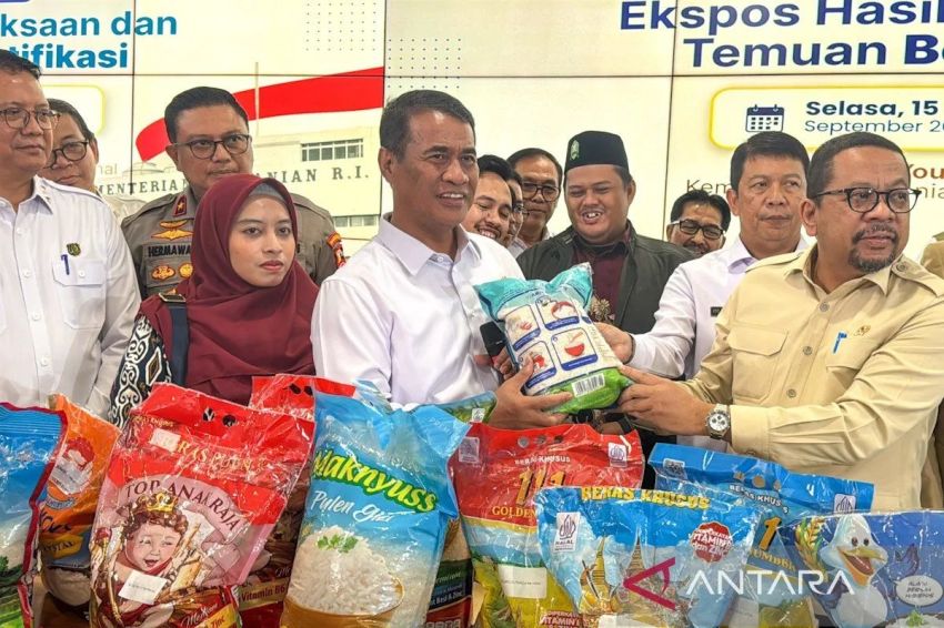 Mentan Ungkap 25 Merek Beras Fortifikasi Diduga Tak Sesuai Label