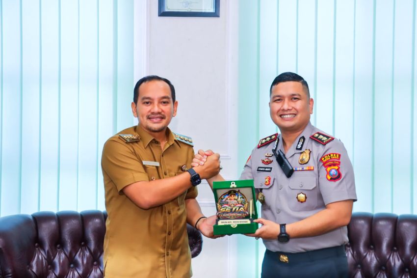 Bangun Sinergi, Kapolres Tebingtinggi Kunjungi Wali Kota di Awal Masa Tugas