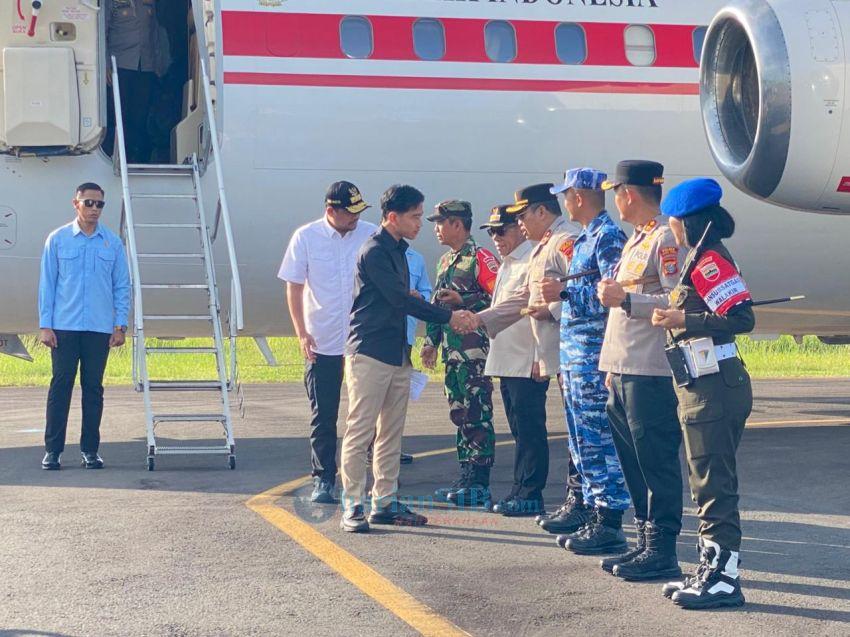 Wapres RI Tiba di Tapteng dan Bertolak ke Barus