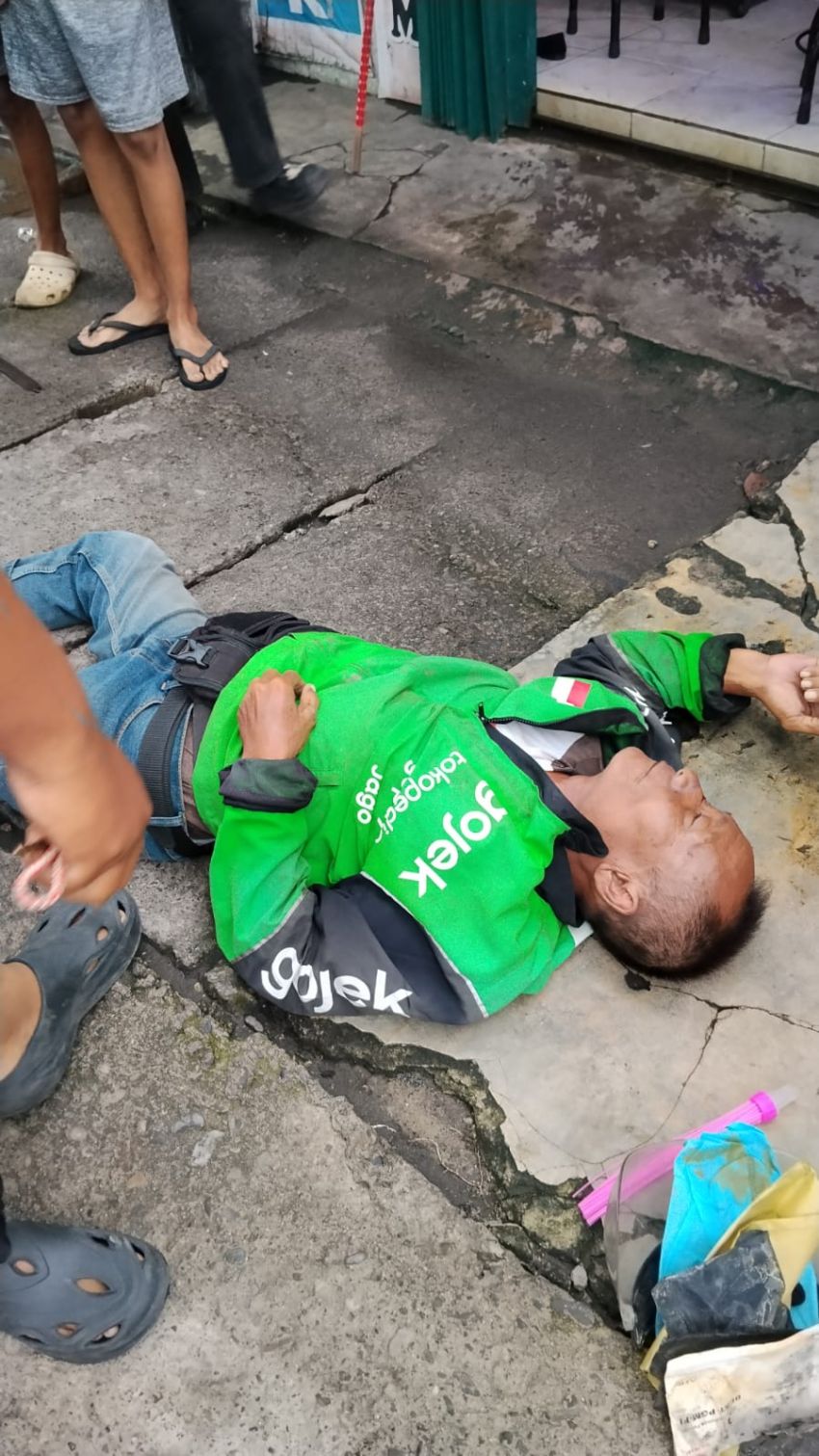 Ditabrak Sepeda Motor Nmax dari Belakang, Driver Ojol Tewas di Tempat