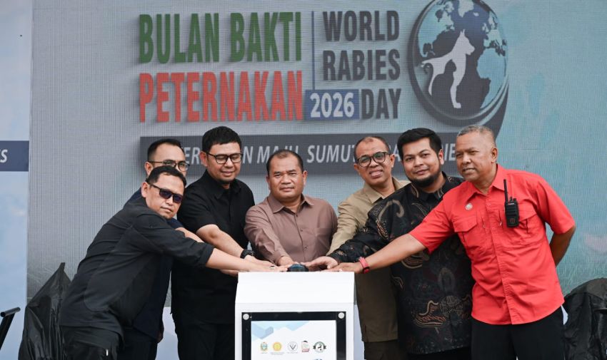 Pemprov Sumut Perkuat Peternakan Maju dan Komitmen Bebas Rabies 2030