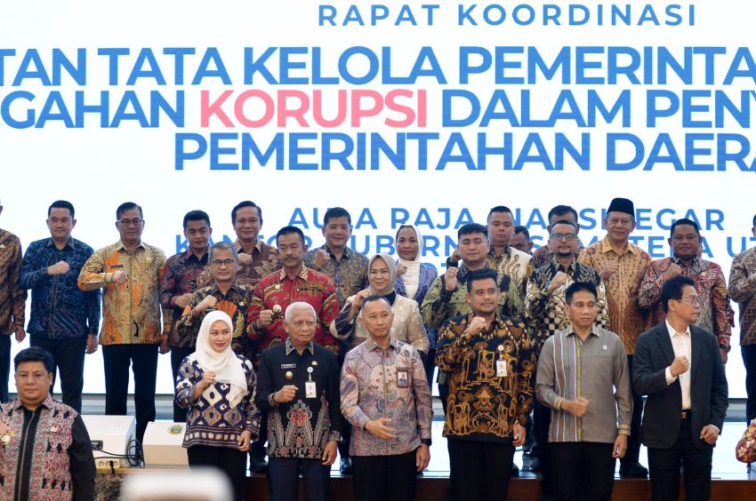 Teken Komitmen Bersama KPK, Bobby Nasution Dorong Pencegahan Korupsi Dilakukan Komprehensif