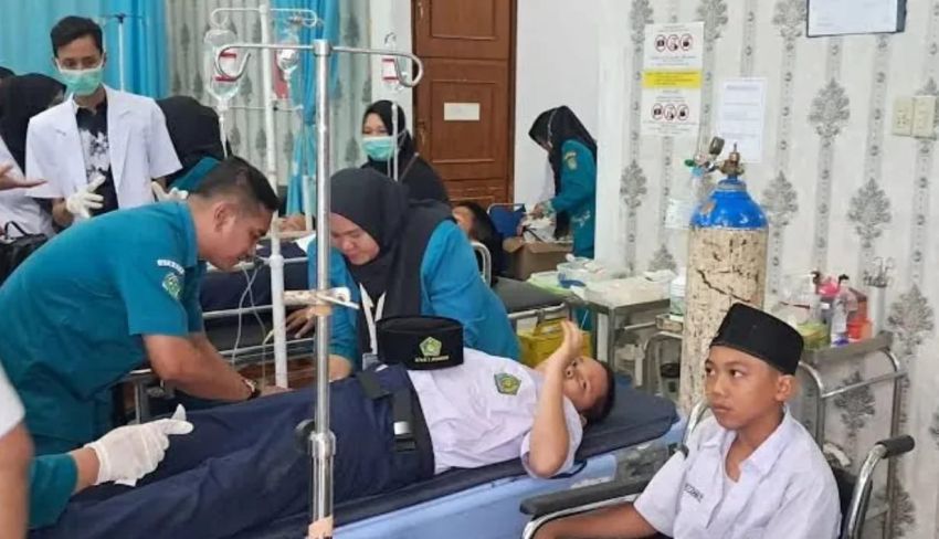 Puluhan Siswa MTsN 2 Kisaran Diduga Keracunan Usai Menyantap MBG