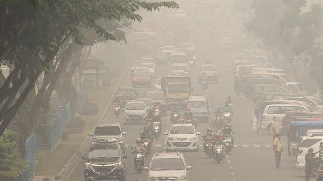 Asap Selimuti Sebagian Besar Sumut, Jarak Pandang Turun hingga 2 Kilometer