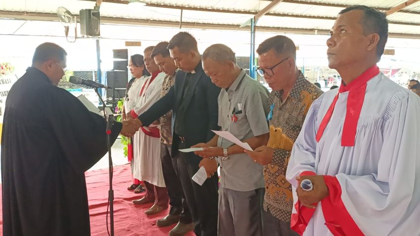 HKBP Sirantau Gelar Pesta Tahun Transformasi, Panitia Persiapan Resort Dilantik