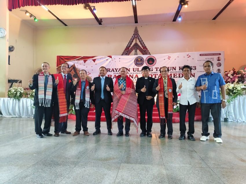 HUT Ke-63 PARABONA, Pomparan Rajagukguk Diajak Aktif Berkontribusi dalam Pembangunan