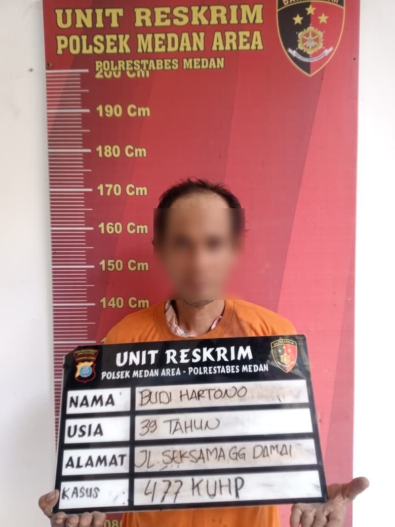 Pelaku Maling Bongkar Rumah Guru Ditangkap Saat Duduk Bersama Sekuriti