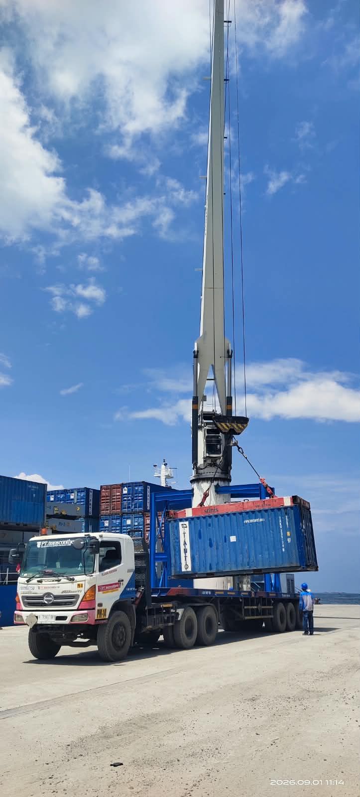 Kinerja Petikemas Pelabuhan Sibolga Tumbuh, Dukung Kelancaran Arus Logistik Sumatera Utara