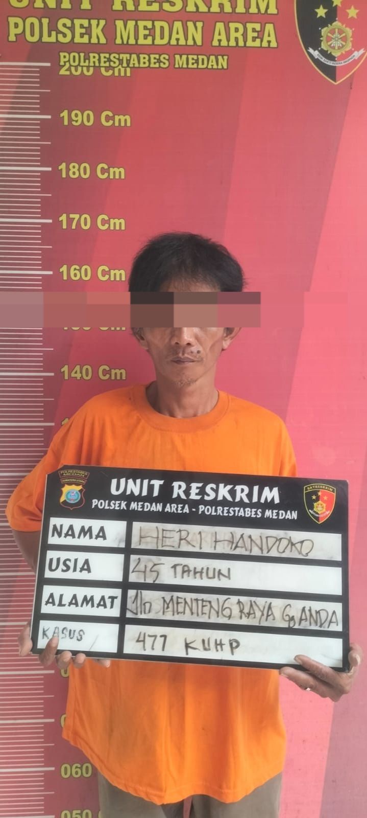 Residivis Pencurian Dibekuk Usai Gasak Barang Kiriman dari Gudang Ekspedisi