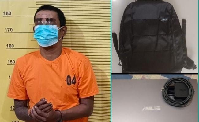 Bobol Rumah Warga, Residivis Curat Ditangkap Polsek Binjai Kota