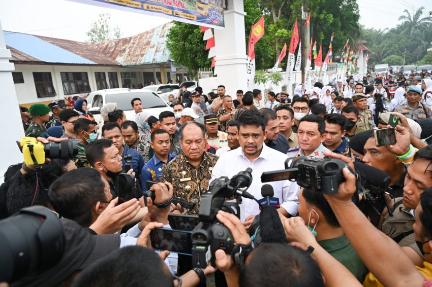 Kabut Asap Masuk Sumut, Bobby Nasution Imbau Pembelajaran Jarak Jauh dan Minta Kepala Daerah Pantau Kualitas Udara