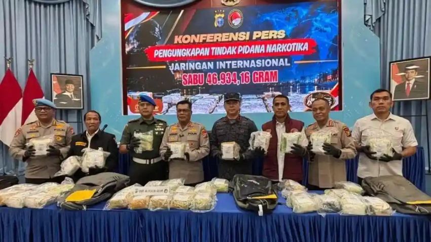 Jemput Sabu Rp84 M ke Perairan Dumai, Aksi Prajurit TNI Kodim Langkat Terhenti di Lampu Merah Rumbai