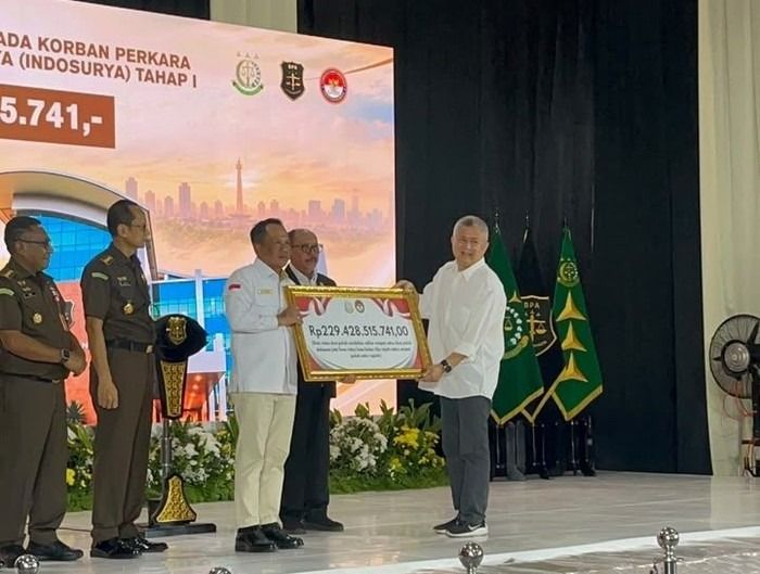 BPA Kejaksaan Salurkan Ganti Rugi Tahap I Korban KSP Indosurya Rp 229,4 M