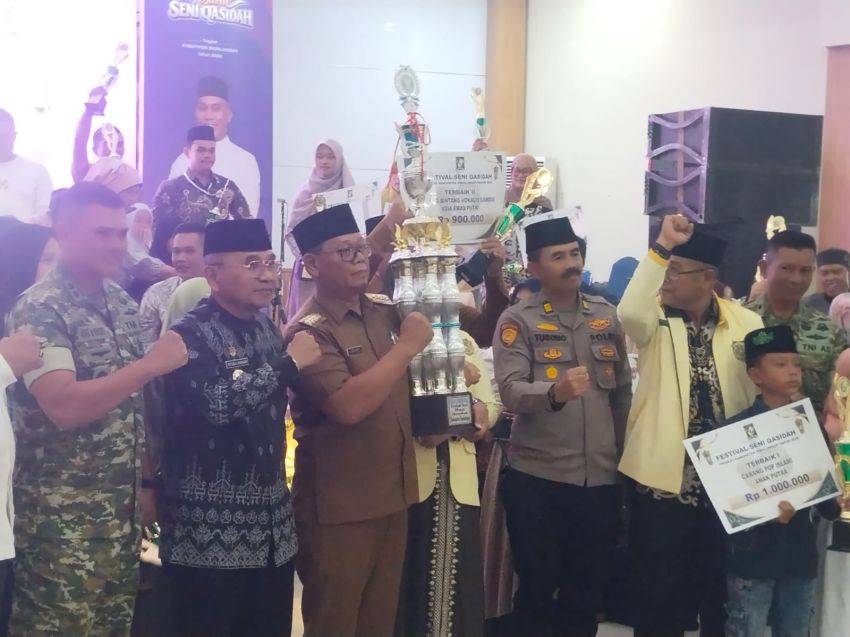 Kecamatan Gunung Malela Juara Umum Festival Seni Qasidah Tingkat Simalungun 2026