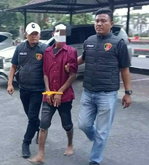 Residivis Curanmor Ditangkap Pagar Jatanras Polda Sumut Saat Curi Motor di Teras Salon