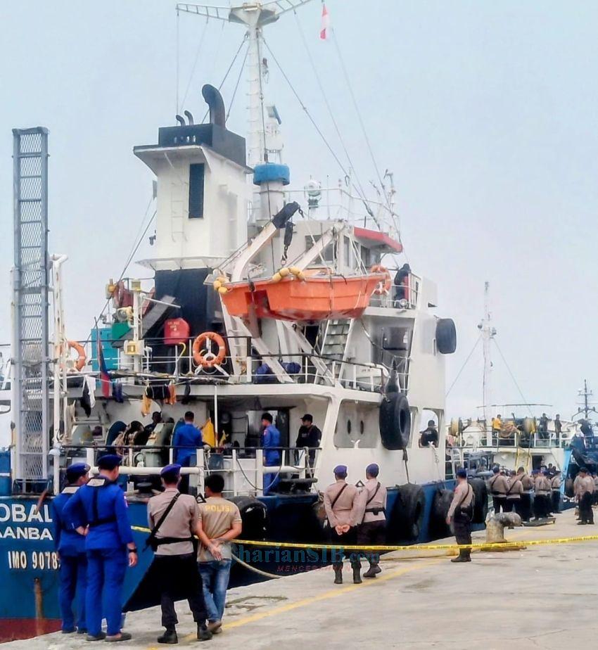 Petugas Gabungan Tangkap Kapal Tanker Diduga Angkut 2 Ton Lebih Sabu Cair