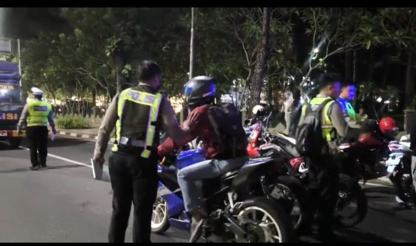 Balap Liar Hendak Digelar, 29 Motor Knalpot Brong Disikat