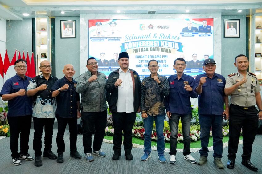 Bupati Baharuddin Ajak PWI Perkuat Sinergi dengan Pemkab Batubara