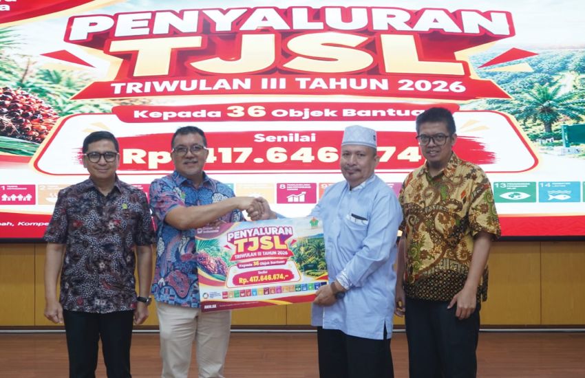 PTPN IV Regional I Salurkan Rp 417,6 Juta Bantuan TJSL Triwulan III