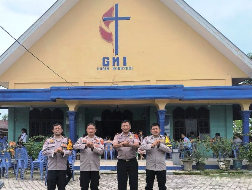 Minggu Kasih Polresta Deliserdang Kunjungi Gereja di Tanjungmorawa dan Lubukpakam