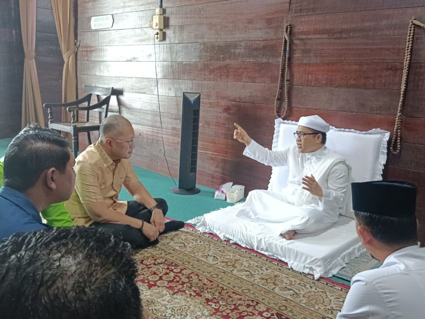 Paul Baja M Siahaan Serahkan Bantuan 1 Ton Beras untuk Haul ke-103 Tuan Guru Besilam
