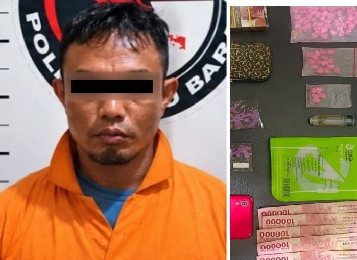 Polres Batubara Tangkap Pria Asal Asahan, 80 Butir Ekstasi Disita di Singapore Land