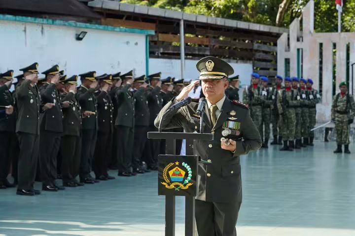 Ziarah HUT TNI, Danrem 023 KS : Teladani Pengabdian Pahlawan