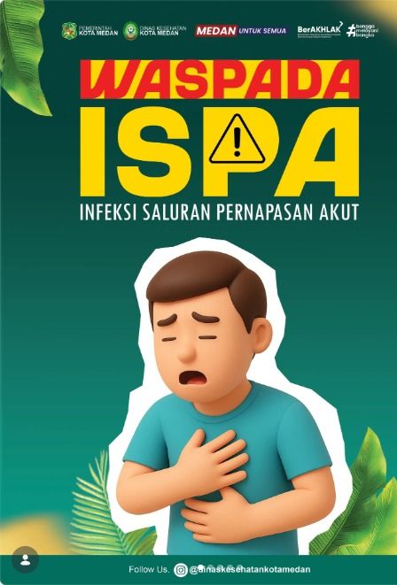 Kasus ISPA di Medan Meningkat, Tembus 44.089 Kasus pada September 2026
