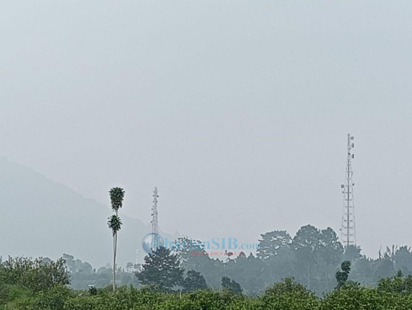 Kabut Asap di Simalungun Makin Pekat, SMA PJJ dan SD-SMP Tetap Sekolah