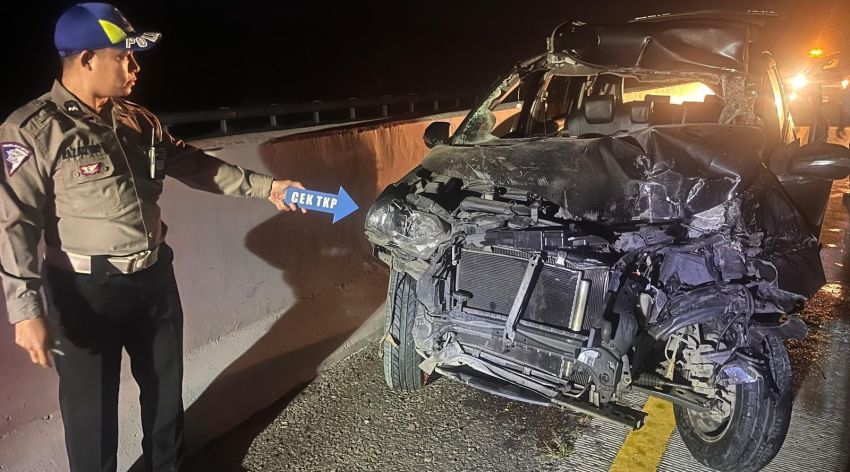Kecelakaan Tabrak Lari di Tol Sergai, Satu PNS Asal Madina Tewas