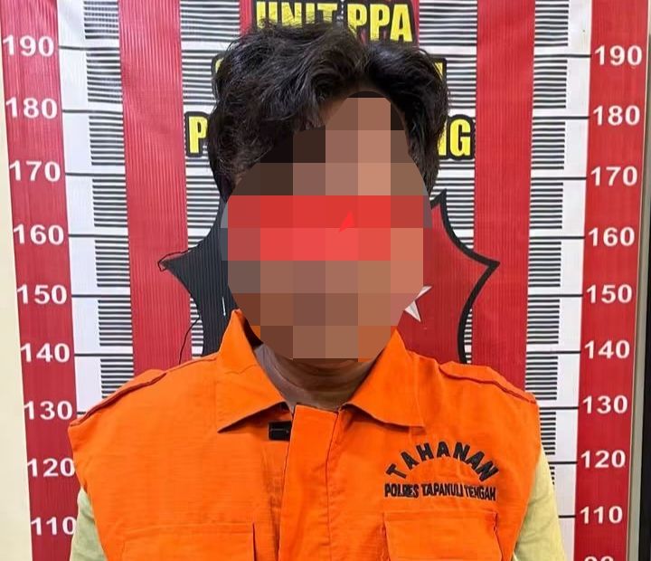 Ayah Biadab di Tapteng, Tega Cabuli Putri Kandungnya Hingga Hamil