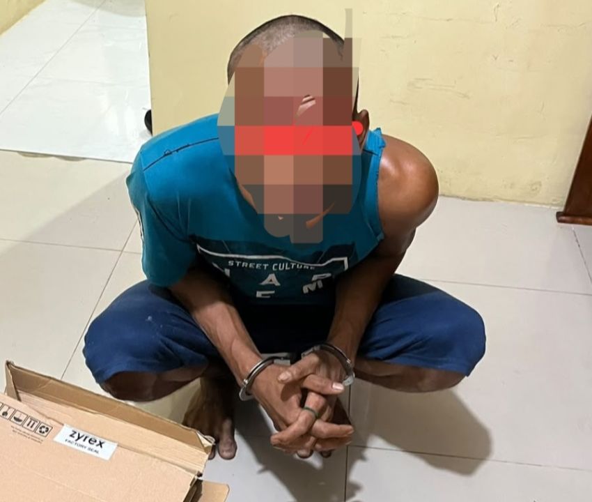 Satreskrim Tapteng Bekuk Pelaku Pembobolan Sekolah Swasta HKBP Poriaha