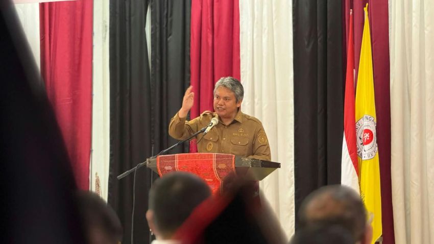 Kuliah Umum dan Peresmian KPPT UNITA, Wabup Taput Siap Berkolaborasi dengan Kampus dan Pemerintah Pusat
