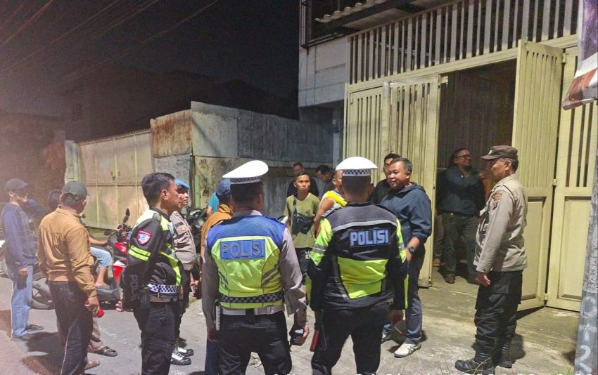 Respon Laporan 110, Polisi Amankan Pria Terduga Maling di Jalan Ade Irma Siantar