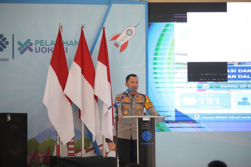 Poliran Polrestabes Medan: 64 Warga Tuntaskan Pelatihan Kerja