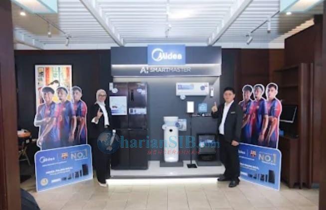 Midea Paling Ideal Tiba di Medan, Kenalkan Ekosistem AI SMART MASTER