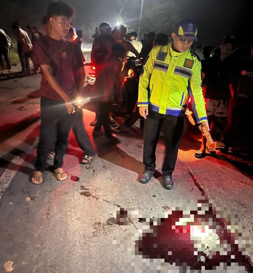 Kecelakaan Maut di Seirampah, Remaja 17 Tahun Tewas di TKP