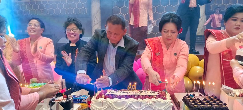 Rayakan HUT ke-69, Pdt Yunus Bangun Ingatkan Moria GBKP Jangan Sampai Kehilangan Identitas Diri