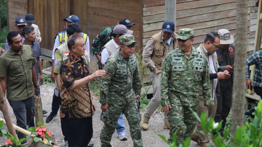 Satgas PRR Tinjau Pemulihan Pascabencana Longsor di Pakpak Bharat