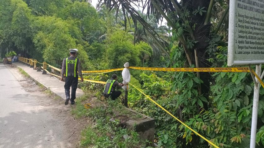 Cegah Kecelakaan di Jalinsum, Satlantas Polres Palas Ajak Masyarakat Jaga Rambu Peringatan
