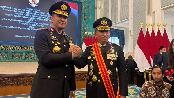 Komjen Suyudi Ario Seto Dilantik Jadi Kapolri, Listyo Sigit Prabowo sebagai Kepala Staf Kepresidenan