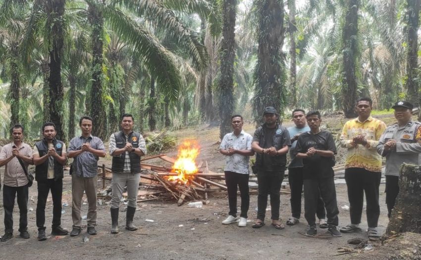 Polsek Na IX-X Bersama BNNK Labura Gelar OSN di Silumajang
