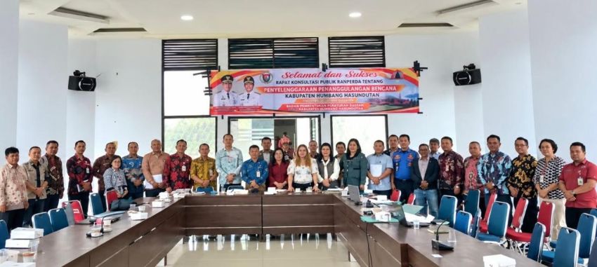 Tim Akademisi Fakultas Hukum UNITA Turut Susun Naskah Akademik dan Ranperda Penanggulangan Bencana Humbahas
