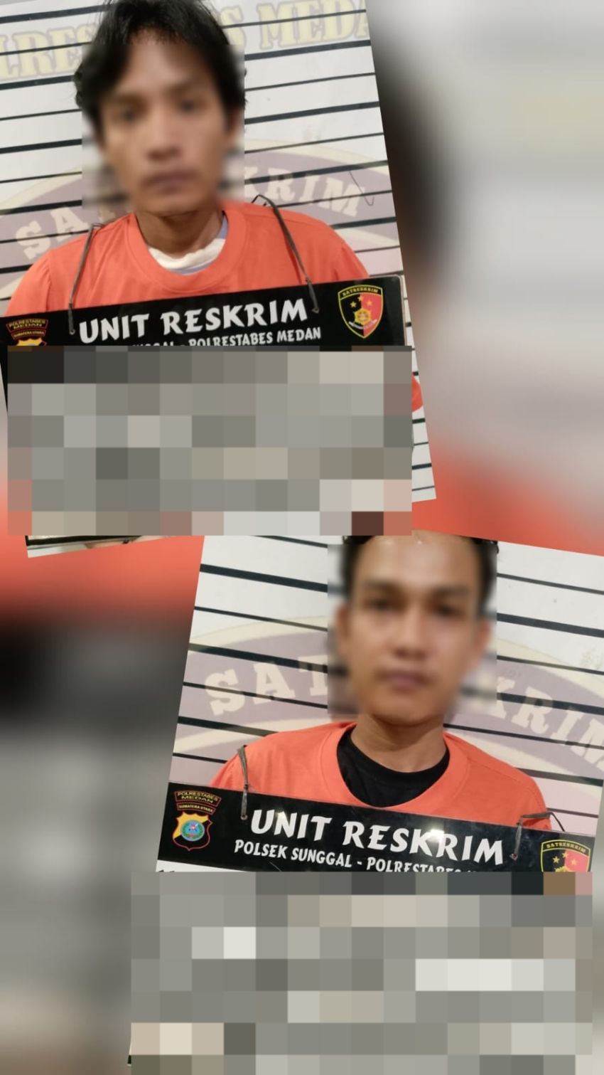 Curi 7 Bangku Besi Gereja HKBP Pardede, Dua Pria Diamankan Polsek Sunggal