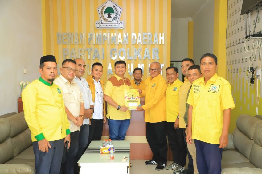 Bupati Labura Calon Tunggal Ketua DPD Golkar Labura 2026-2031